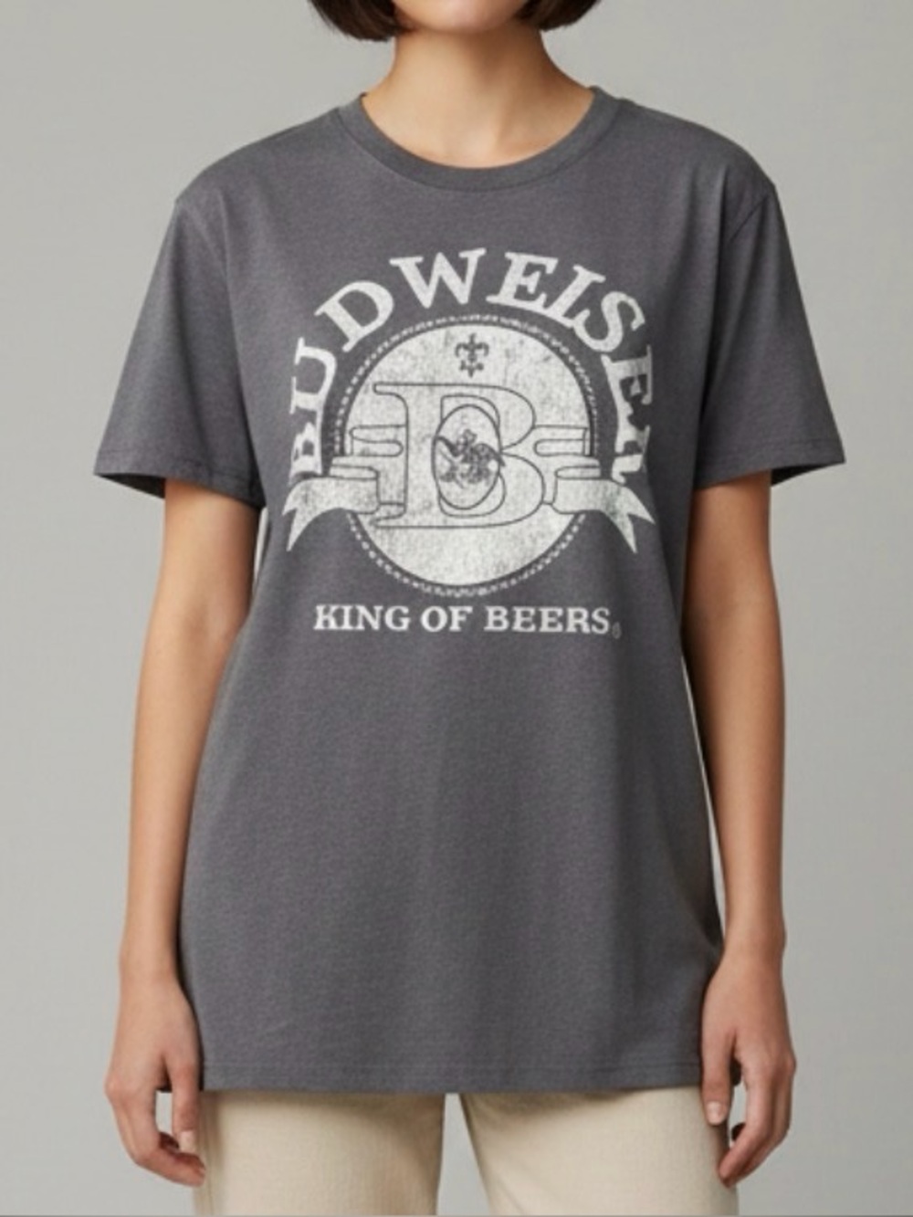 Maurices Budweiser Oversized Graphic Tee